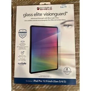 Invisible Shield Glass Elite Visionguard+ For iPad Pro Gen‎ 5/4/3 (12.9in)